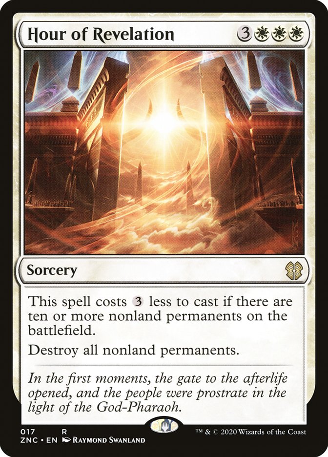 Hour of Revelation [Zendikari Rising Commander]