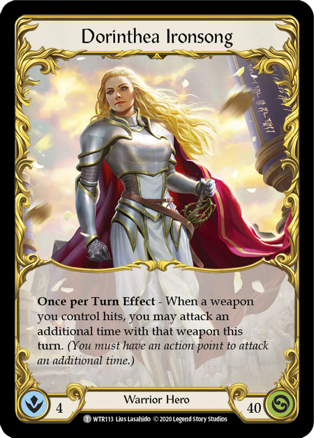 Dawnblade // Dorinthea Ironsong [U-WTR115 // U-WTR113] (Welcome to Rathe Unlimited) Unlimited Normal