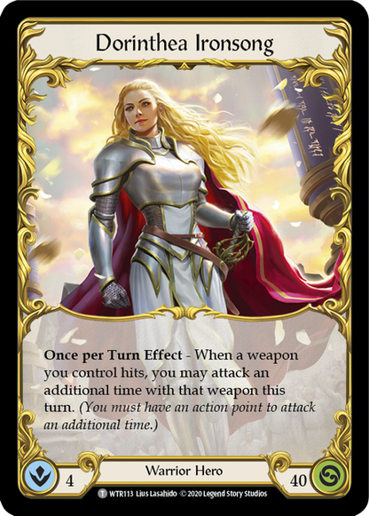 Dawnblade // Dorinthea Ironsong [U-WTR115 // U-WTR113] (Welcome to Rathe Unlimited) Unlimited Normal