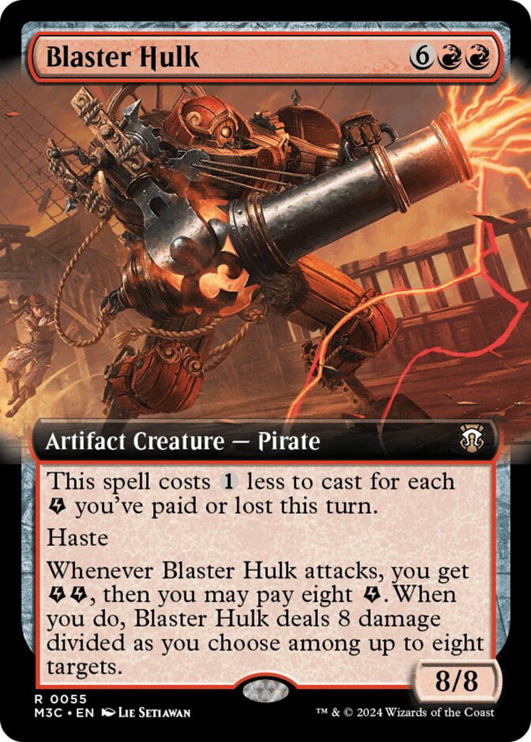 Hulk Blaster (Extended Art) [Modern Horizons 3 Commander]