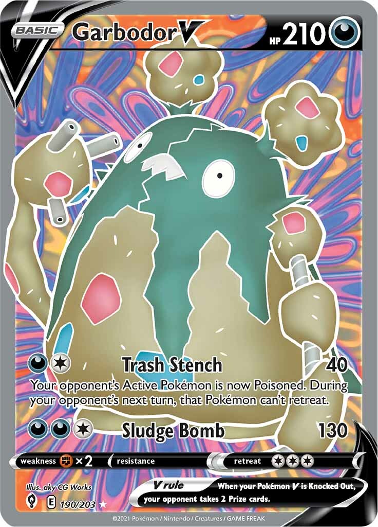 Alolan Muk V (190/203) [Sword & Shield: Evolving Skies]
