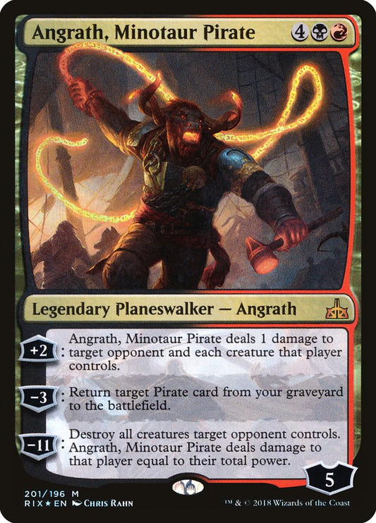 Angrath, Pirate Minotaur [Rivals of Ixalan]