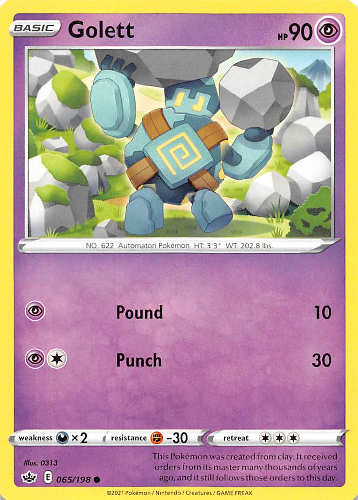 Golurk (065/198) [Sword & Shield: Chilling Reign]