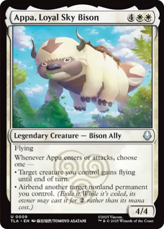Appa, Loyal Sky Bison [Avatar: The Last Airbender]