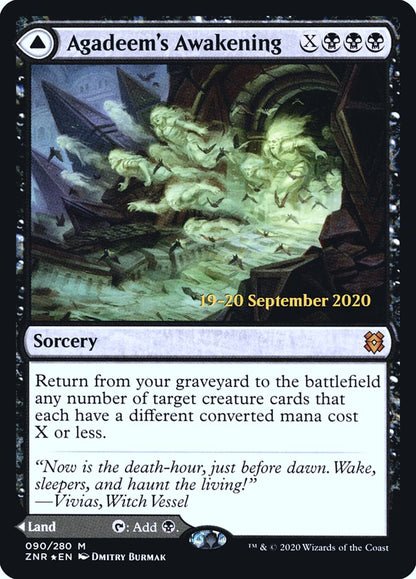 Agadeem’s Awakening // Agadeem, the Undercrypt [Zendikar Rising Prerelease Promos]