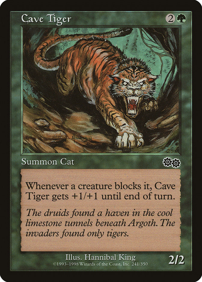 Tiger Cave [Urza's Saga]