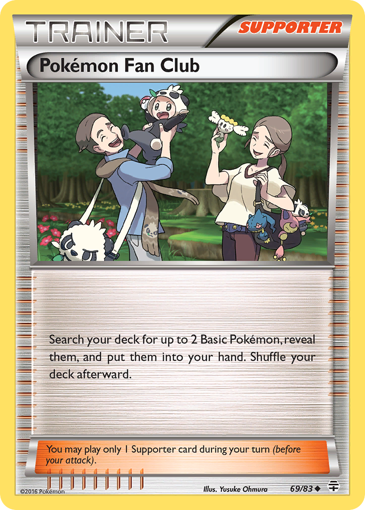 Pokémon Fan Club (69/83) [XY: Generations]