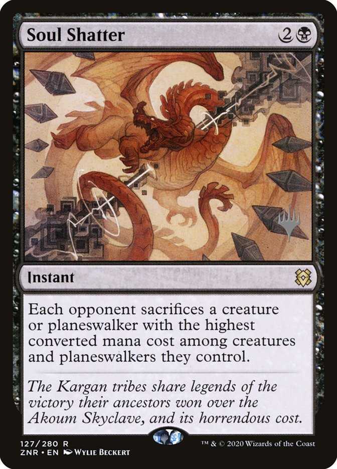 Soul Shatter (Promo Pack) [Zendikari Rising Promos]