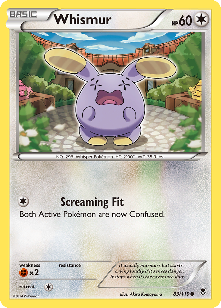 Whismur (83/119) [XY: Phantom Forces]