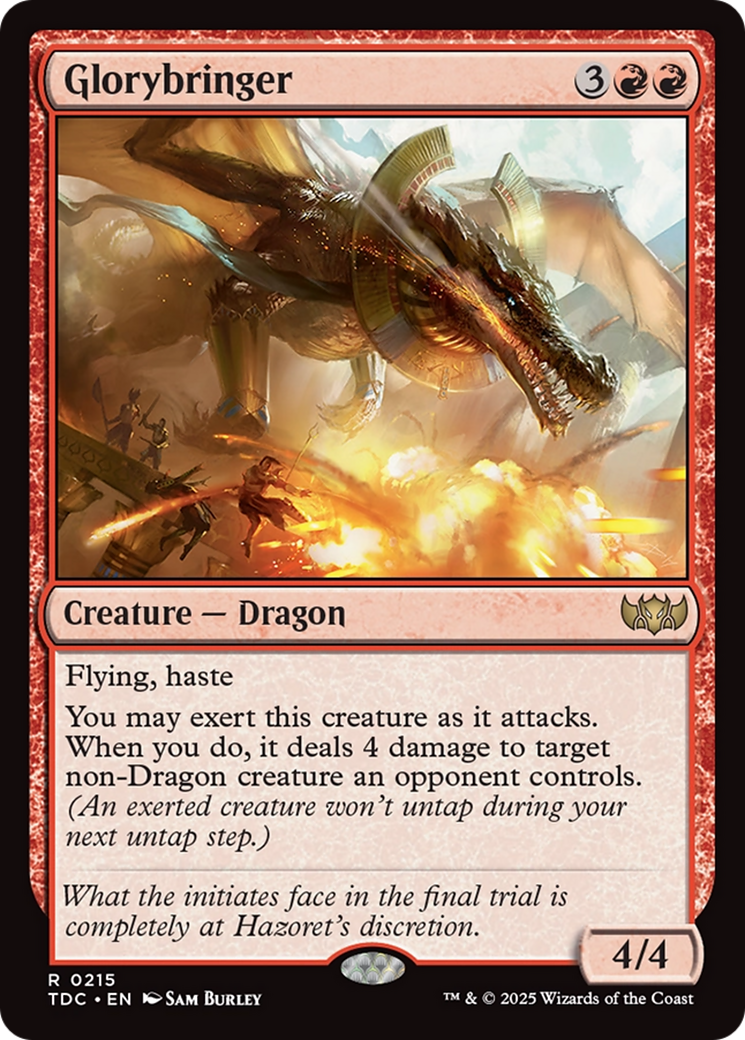 Glorybringer [Tarkir: Dragonstorm Commander]