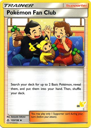 Pokémon Fan Club (133/156) (Pikachu Stamp #28) [Battle Academy 2020]
