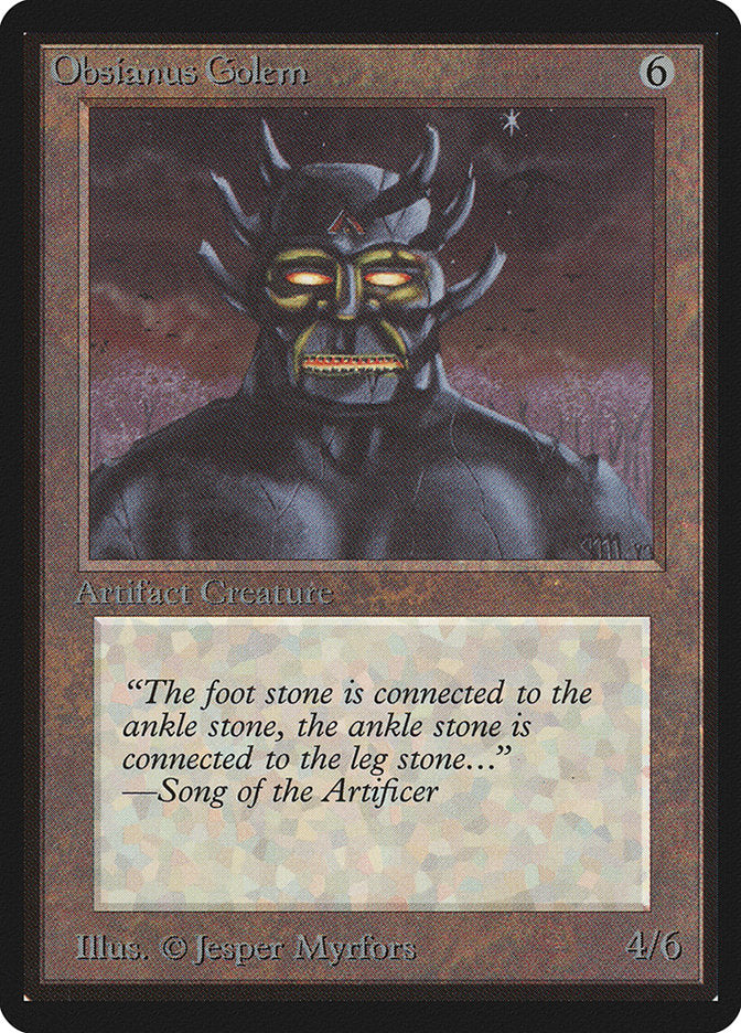 Obsidian Golem [Beta Edition]