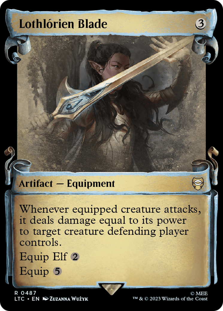 Lothlórien Blade [The Lord of the Rings: Tales of Middle-Earth Commander Showcase Scrolls]
