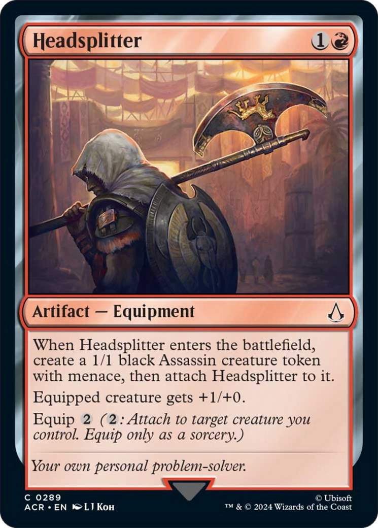 Headsplitter [Assassin’s Creed]
