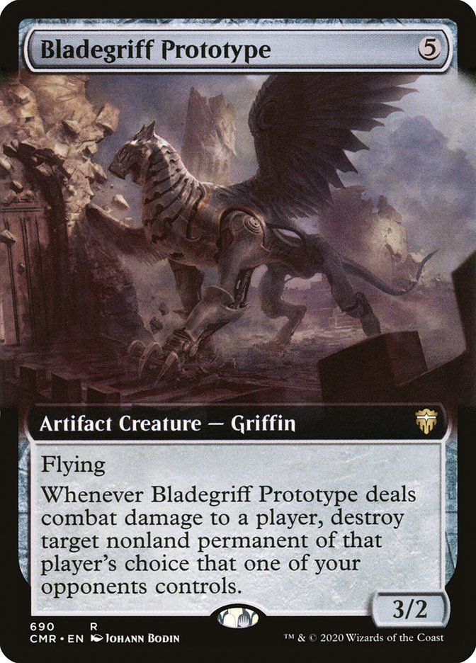 Blade Griffin Prototype (Extended Art) [Commander Legends]