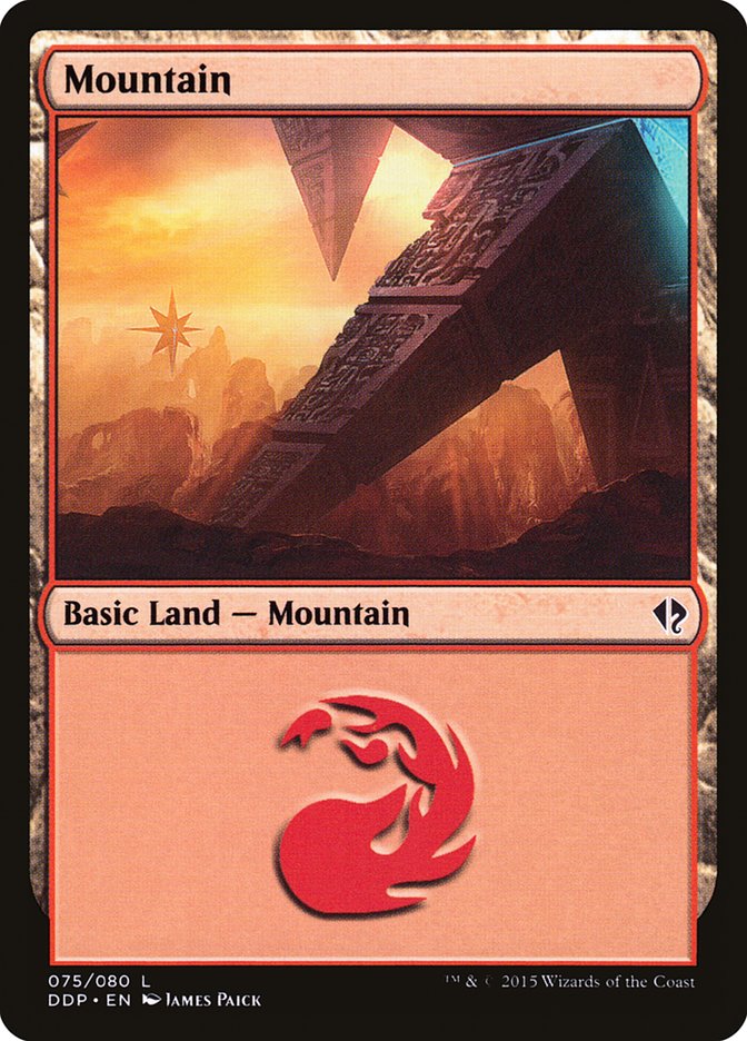 Mountain (75) [Duel Decks: Zendikari vs. Eldrazi]