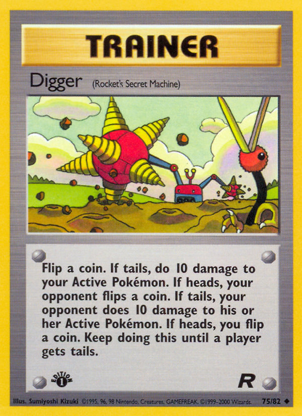 Dugtrio (75/82) [Team Rocket 1st Edition]