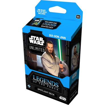 Legends of the force spotlight deck Qui Gon Jinn