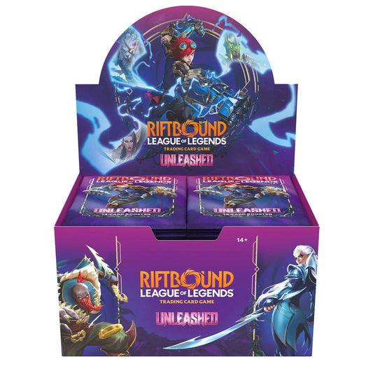 Boîte de boosters Riftbound Unleashed – League of Legends
